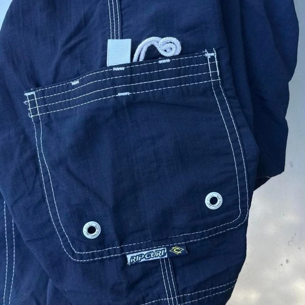 Navy blue Billabong board shorts